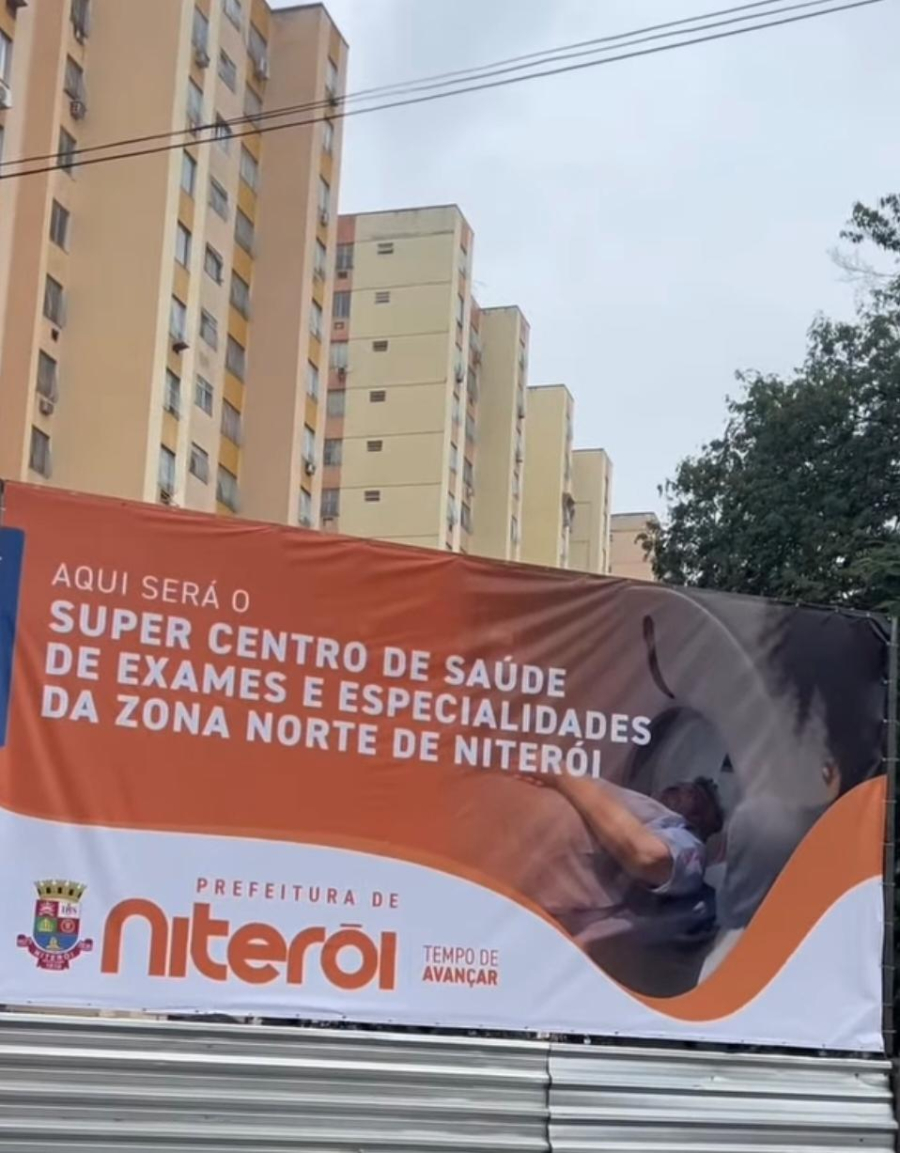 Desapropriação do terreno da Riodades, no Fonseca, onde irão ser construídos o novo Super Centro de Imagem de Niterói. 