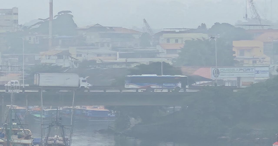 Tempo: Neblina forte derruba visibilidade em Niterói nesta manhã