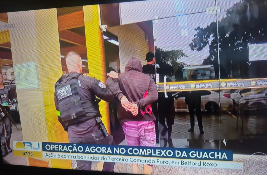 Polícia: Operação no Complexo da Guaxa em Belford Roxo nesta terça de manhã