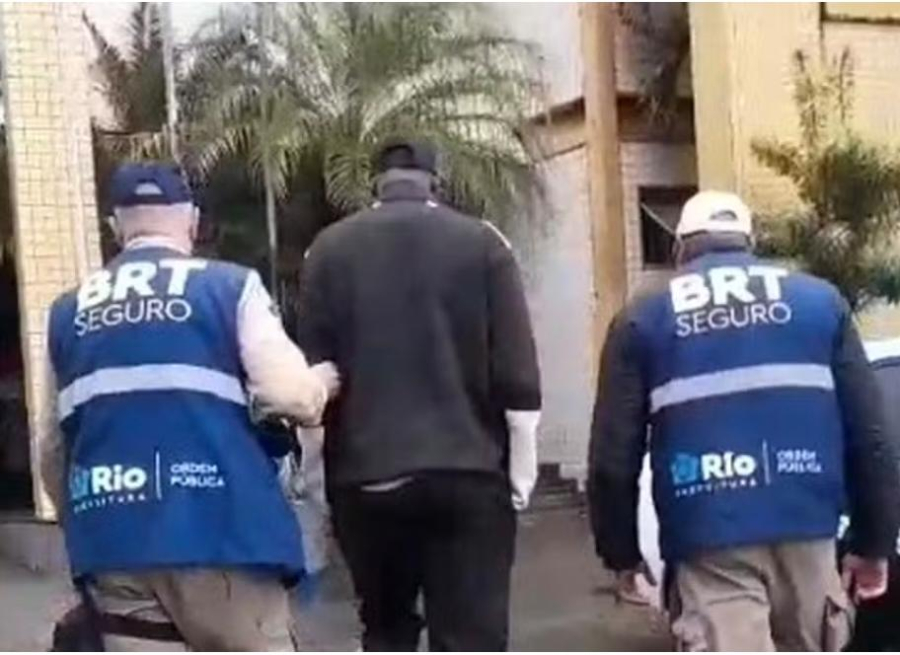 Rio Homem é preso e adolescentes são apreendidos por vandalismo no BRT