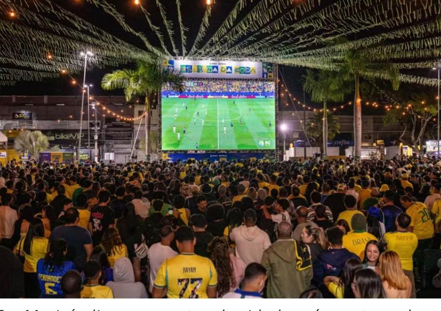Fan fests reúnem torcidas em várias partes do estado do RJ